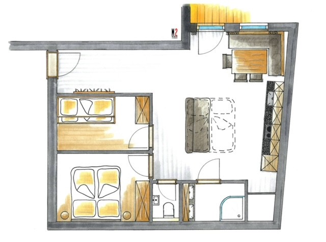 Talkaser Plattegrond